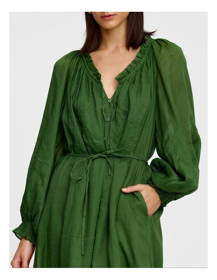 Claudia Dress in Green image 4