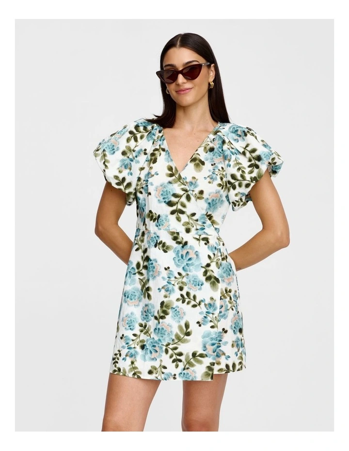 Gabriella Mini Dress in Multi image 3