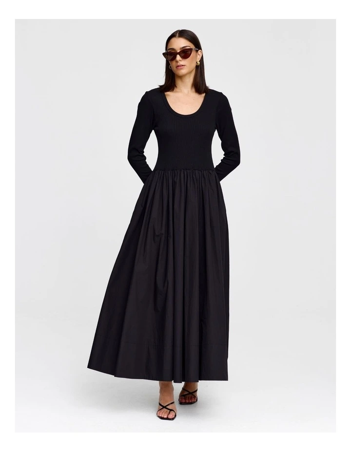 Jaz Dress in Black image 3