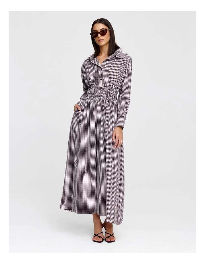 Emma Shirt Dress in Multi image 1