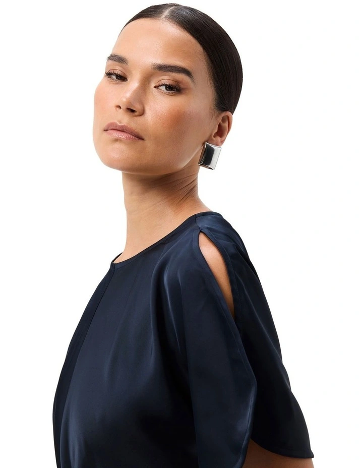 Forgive & Forget Maxi Dress in Navy image 6