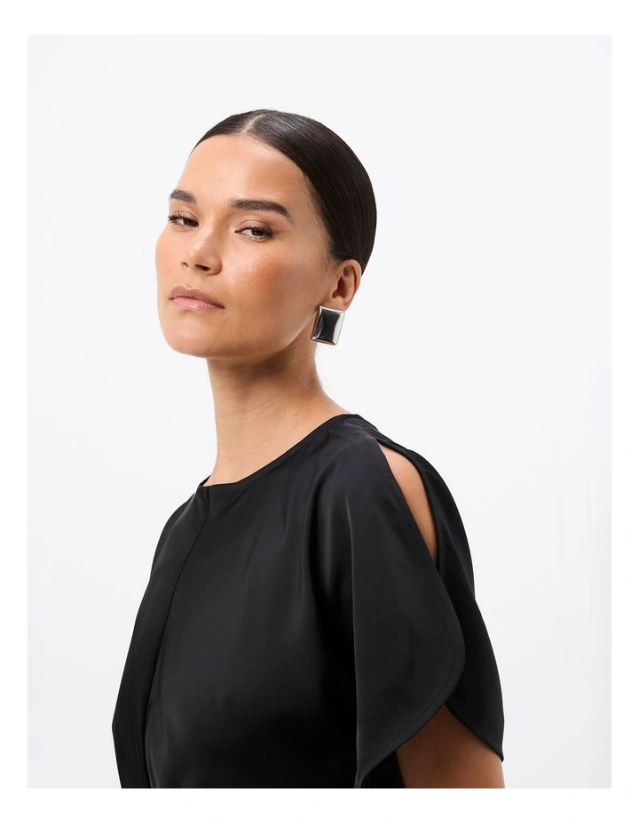 Forgive & Forget Maxi Dress in Black image 4