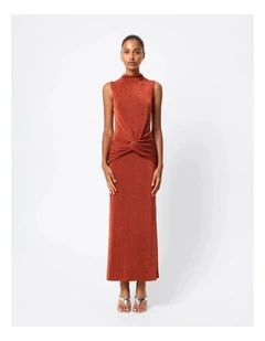 Severance Maxi Dress in Orange