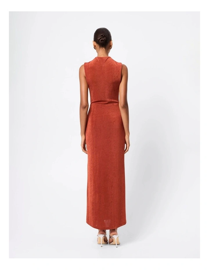 Severance Maxi Dress in Orange image 3