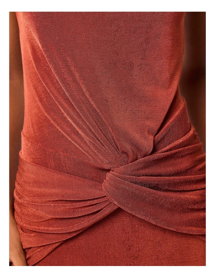 Severance Maxi Dress in Orange image 4