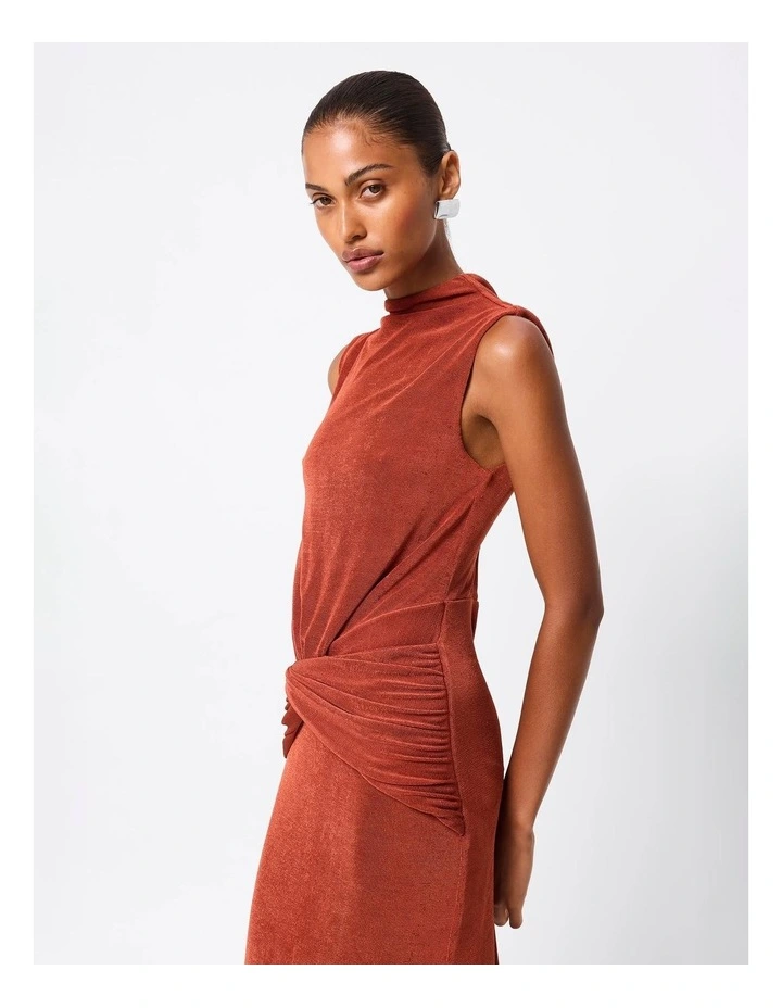 Severance Maxi Dress in Orange image 6
