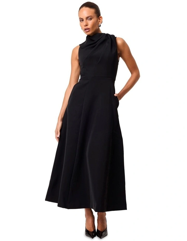 Cosmic Maxi Dress in Black image 1