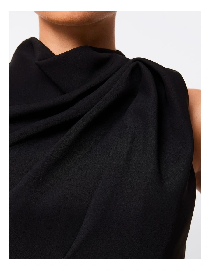 Cosmic Maxi Dress in Black image 4