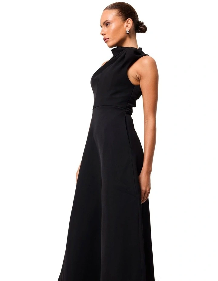 Cosmic Maxi Dress in Black image 4