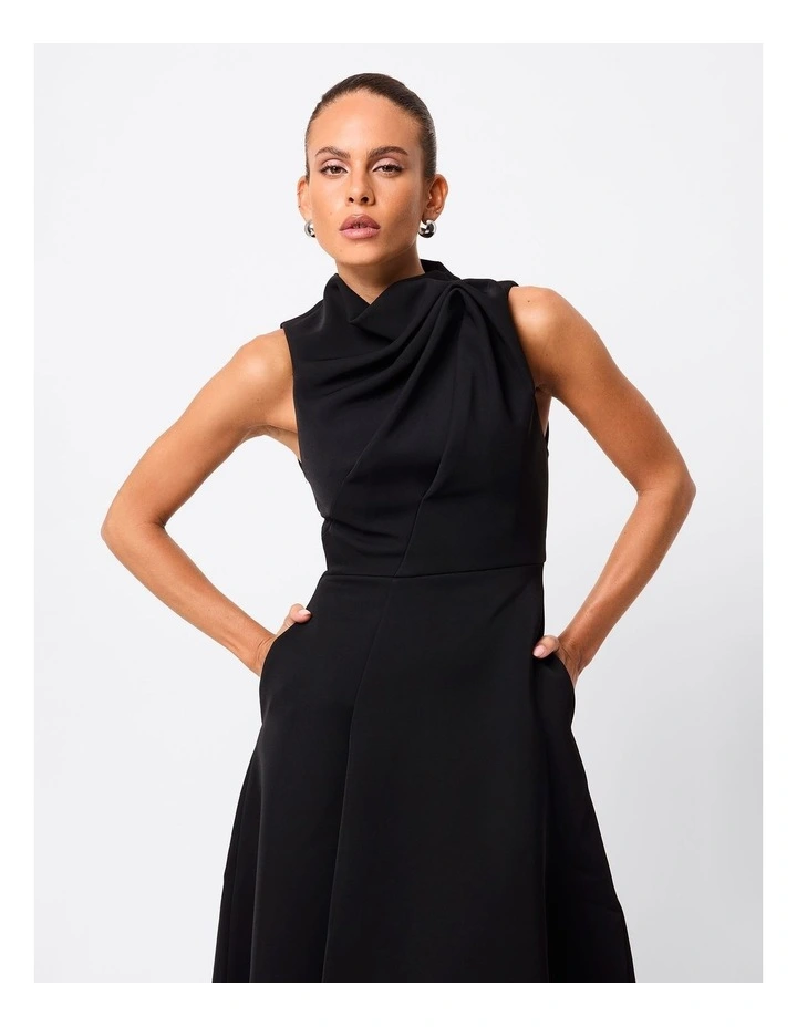 Cosmic Maxi Dress in Black image 5