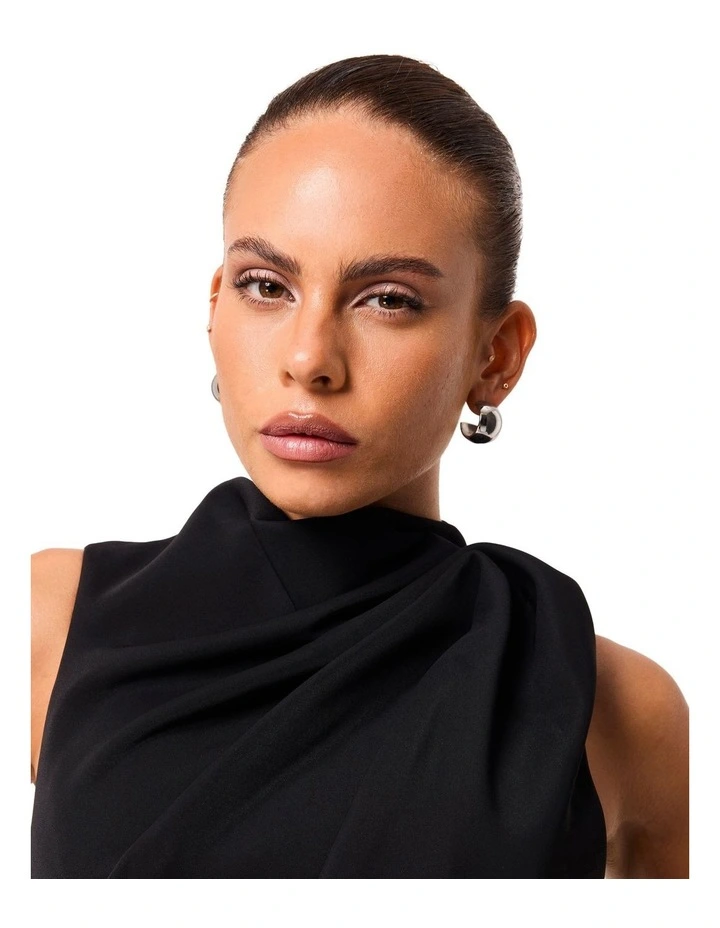 Cosmic Maxi Dress in Black image 5