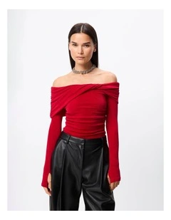 Olympia Top in Red