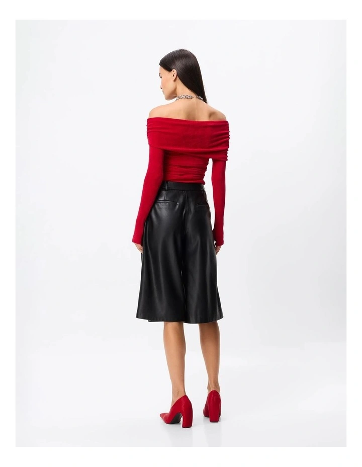 Olympia Top in Red image 2