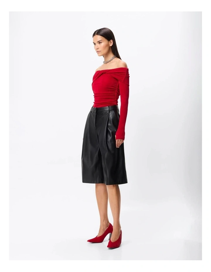 Olympia Top in Red image 5