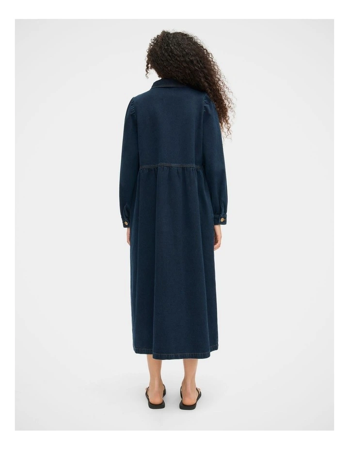 Gabriella Denim Midi Dress image 2