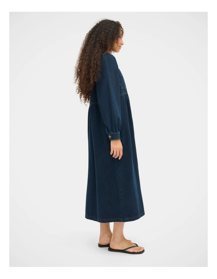 Gabriella Denim Midi Dress image 3