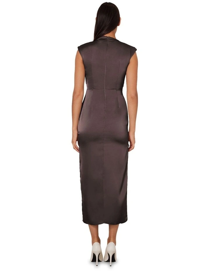 Amber Dress in Brown image 2