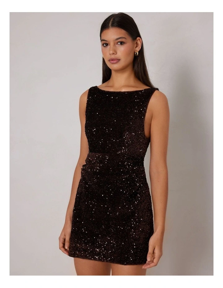 Ryder Dress in Brown image 3