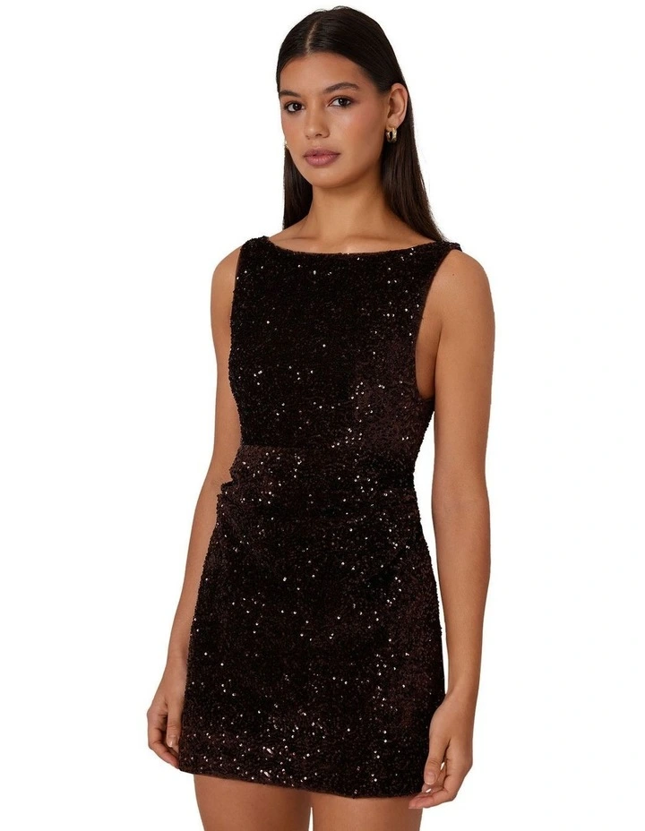 Ryder Dress in Brown image 3