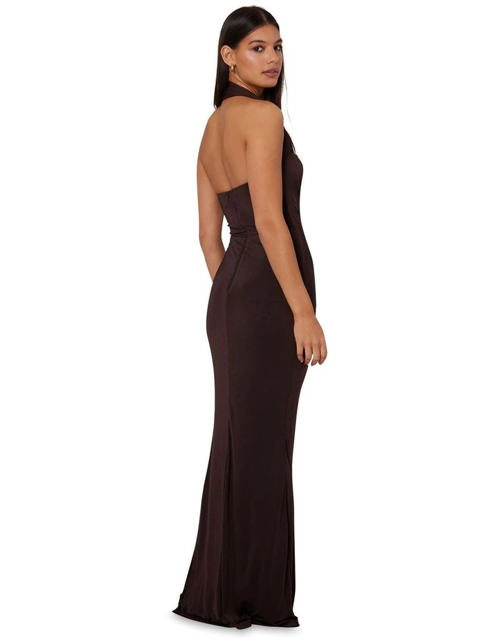 Heidi Gown in Brown image 2