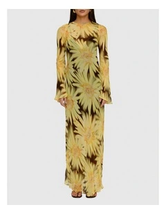 Lottie Maxi Dress in Yellow