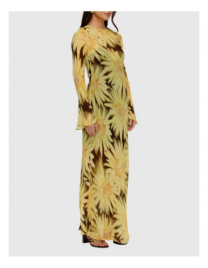 Lottie Maxi Dress in Yellow image 2
