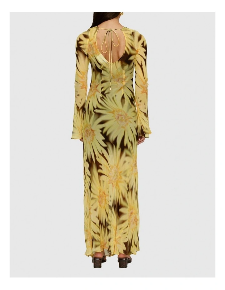 Lottie Maxi Dress in Yellow image 4