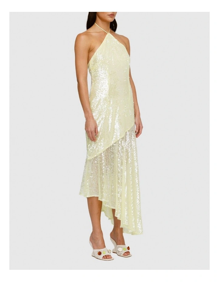 Mina Maxi Dress in Yellow image 4