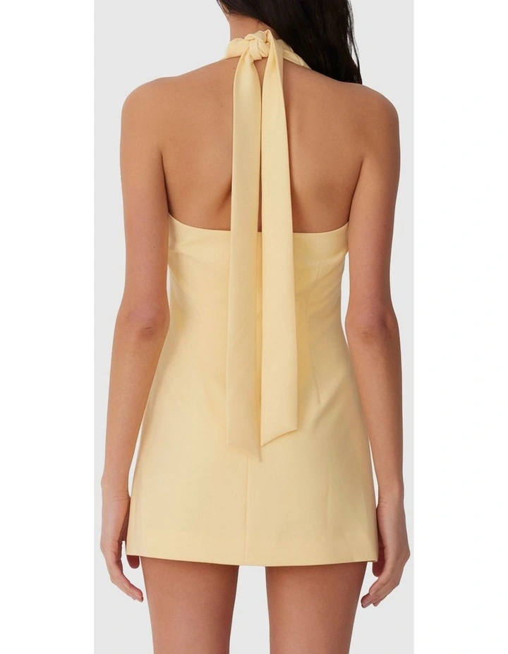 Irida Vest Dress in Orange image 2