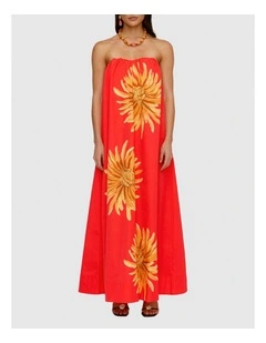 Verona Maxi Dress in Red