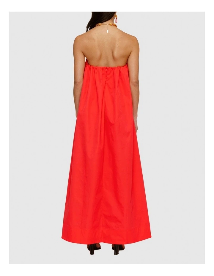 Verona Maxi Dress in Red image 2