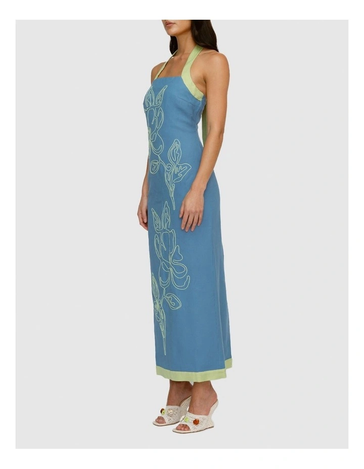 Mirabelle Maxi Dress in Blue image 3