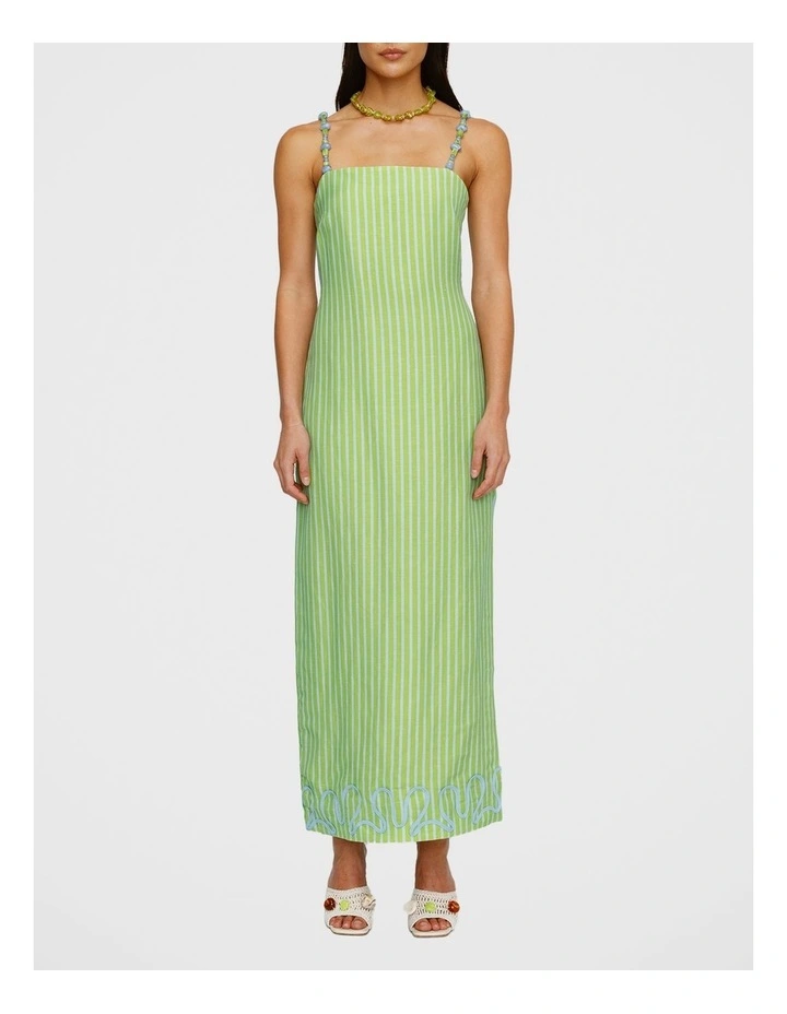 Elm Maxi Dress in Green image 1