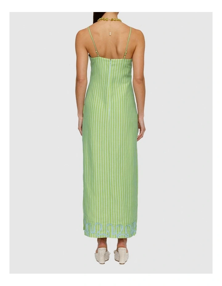 Elm Maxi Dress in Green image 2
