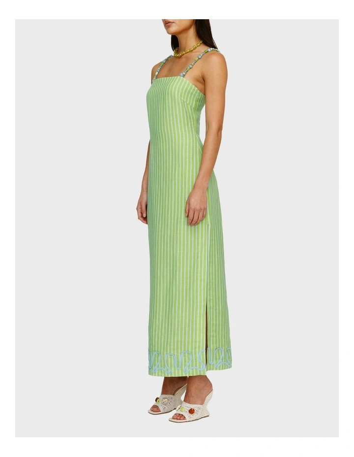 Elm Maxi Dress in Green image 3