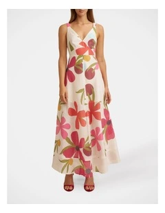 Tropicana Maxi Dress in Cream