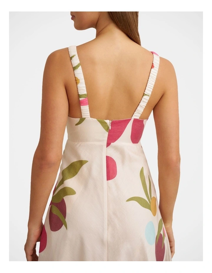 Tropicana Maxi Dress in Cream image 5