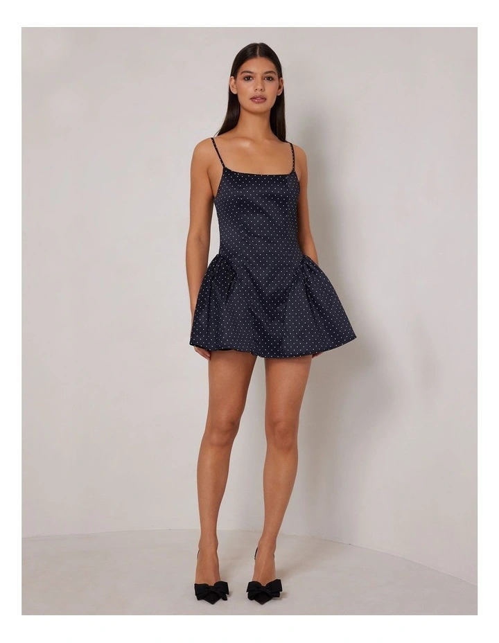 Veda Mini Dress in Black image 1