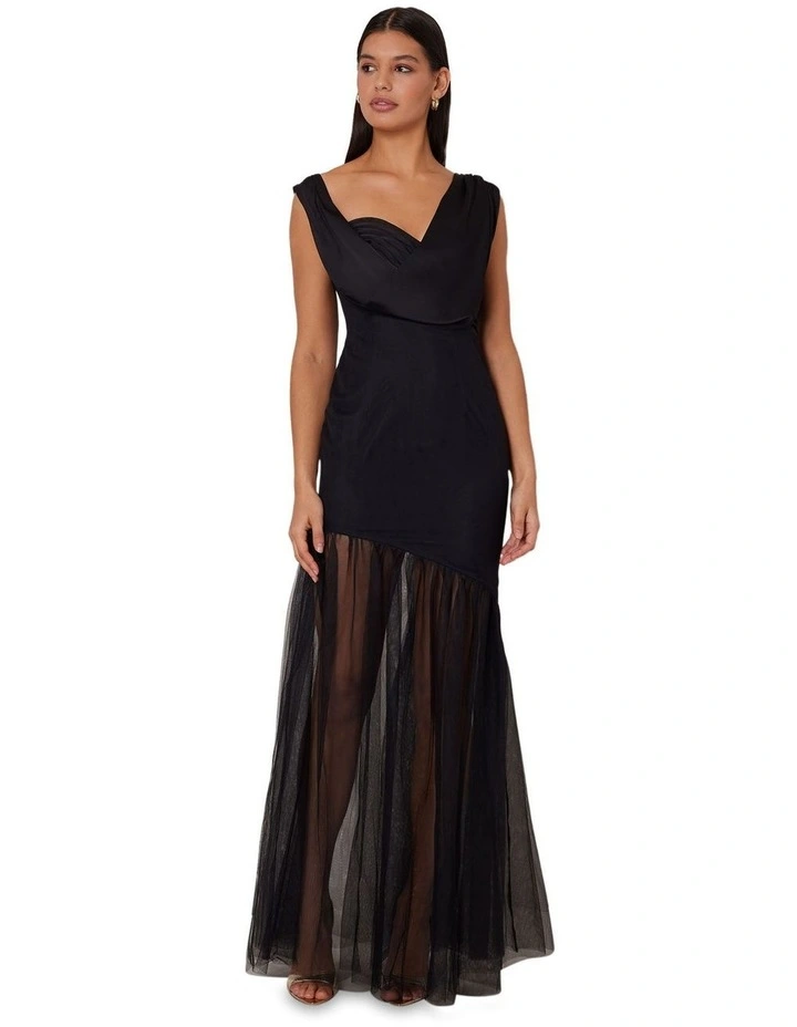 Emma Dress in Black image 1