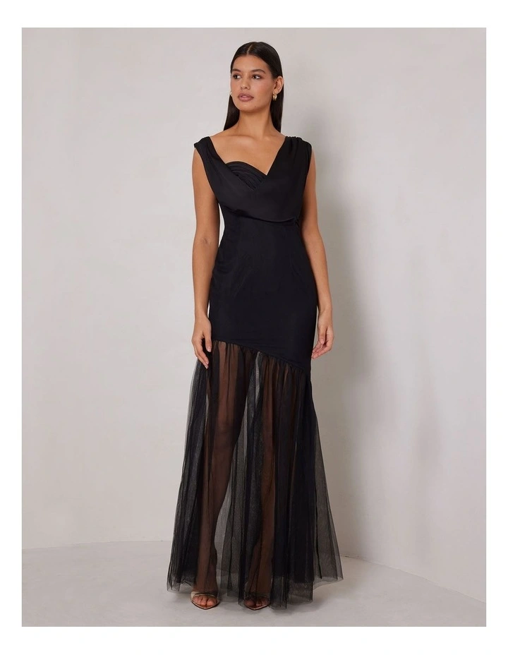 Emma Dress in Black image 1