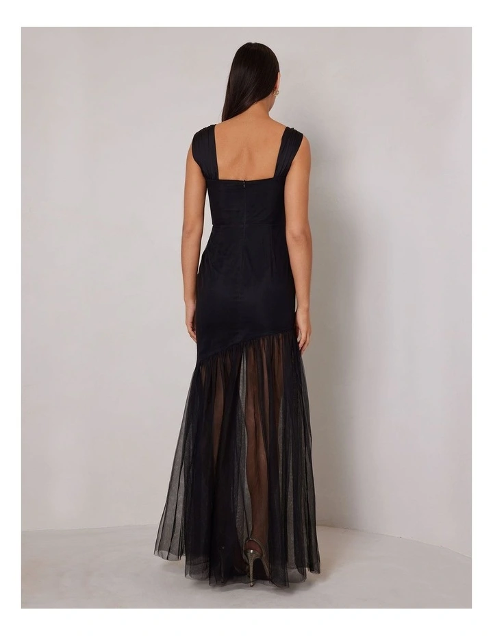Emma Dress in Black image 2