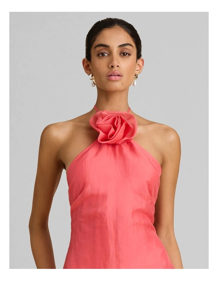 Aria Dress in Coral image 5