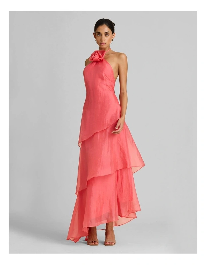 Aria Dress in Coral image 6