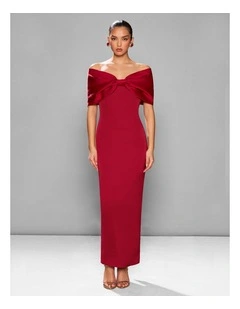 Belluno Dress in Red