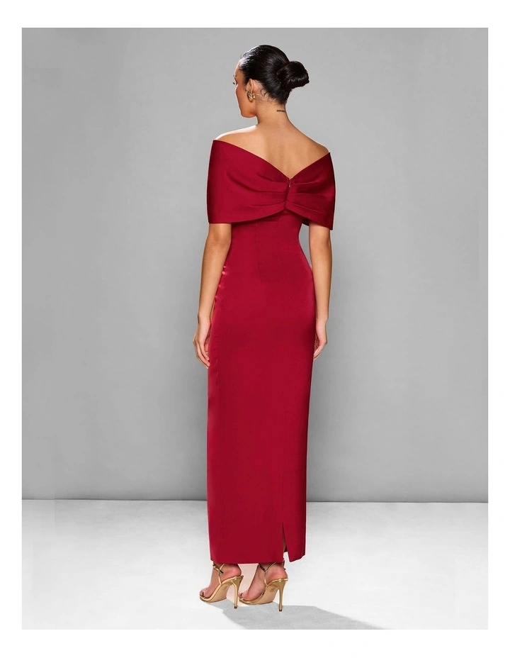 Belluno Dress in Red image 2