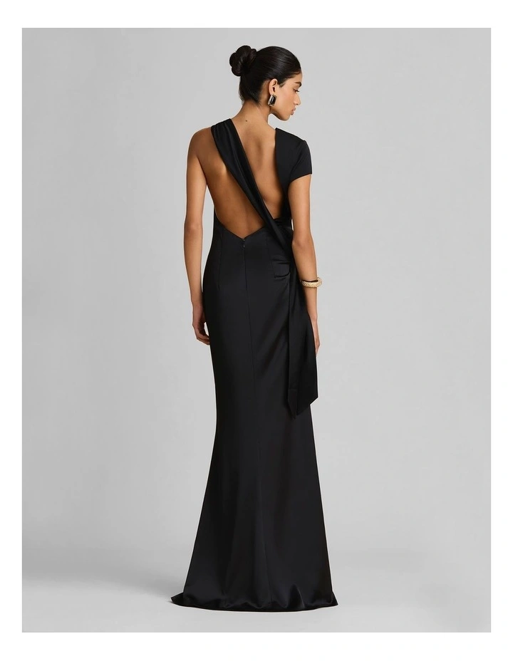 Crista Dress in Black image 2