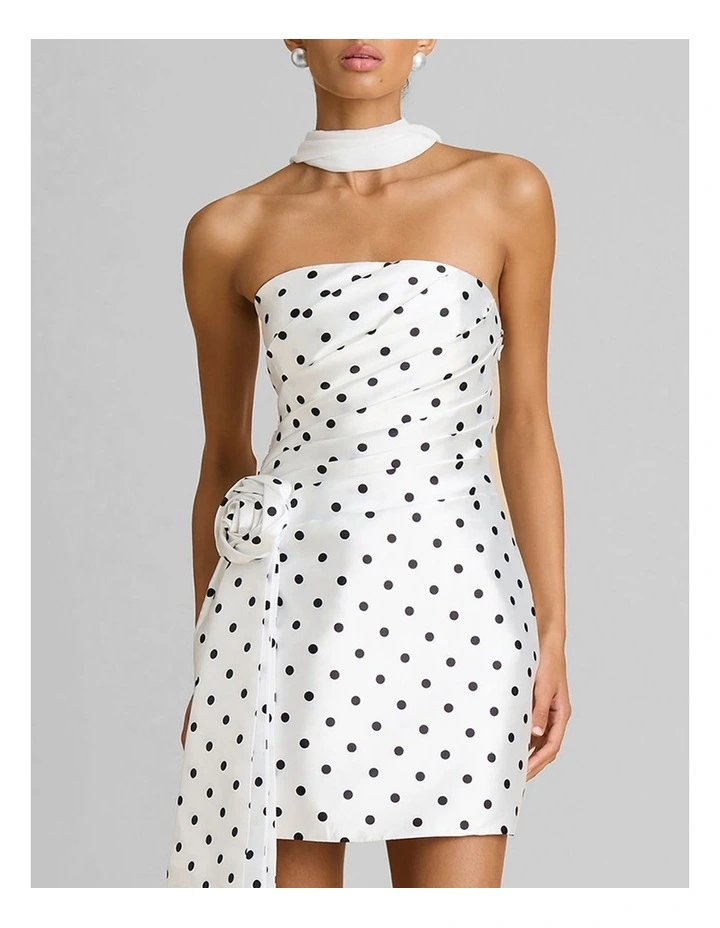 Juliette Dress in White image 3