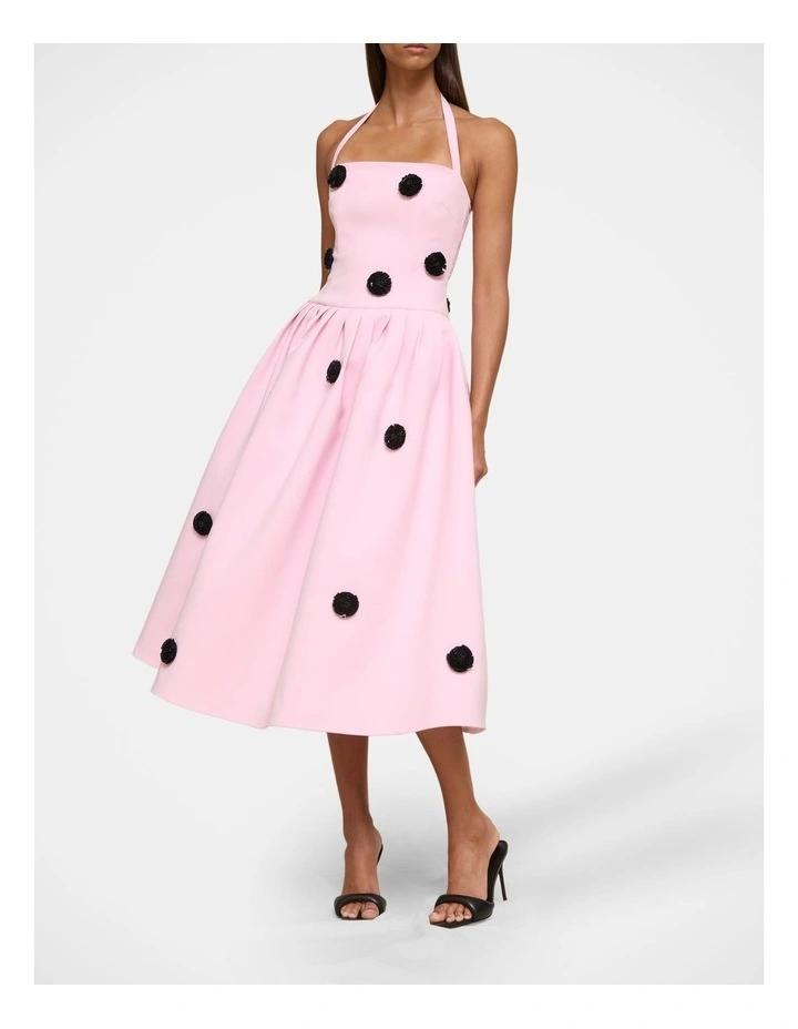 Anita Spot Halter Dress image 3