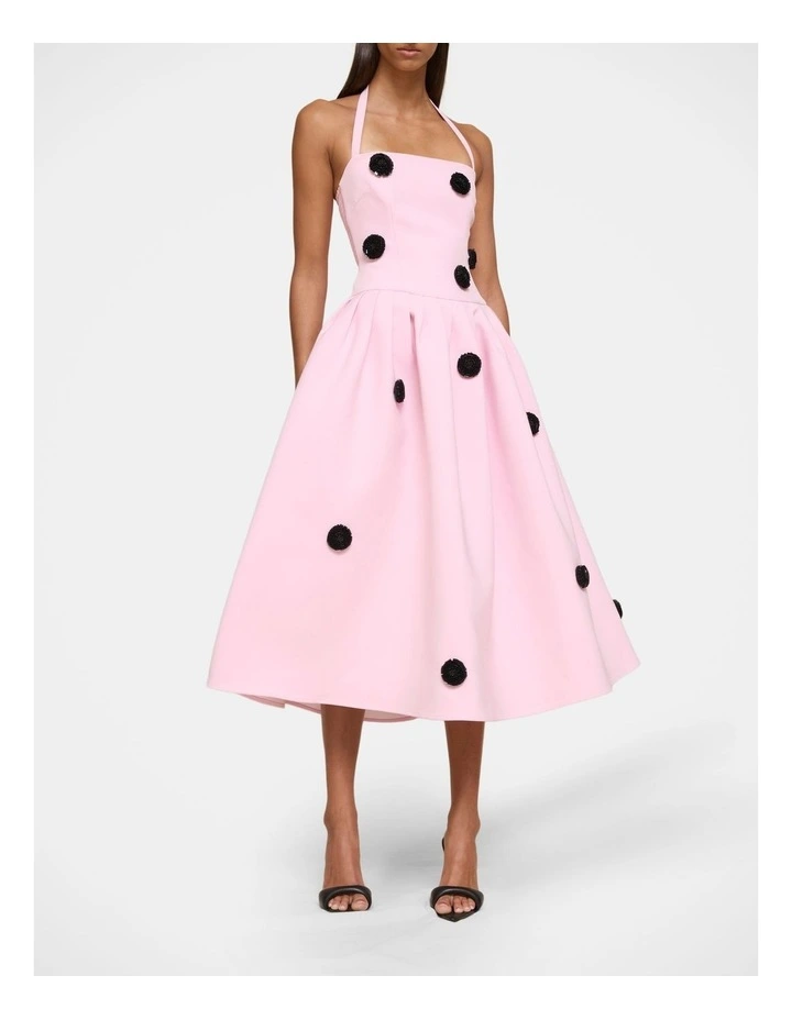 Anita Spot Halter Dress image 5