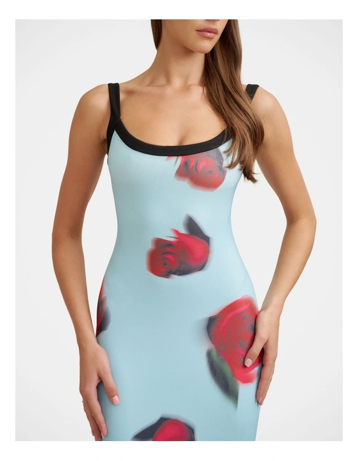 Sky Rose Midi Dress image 4